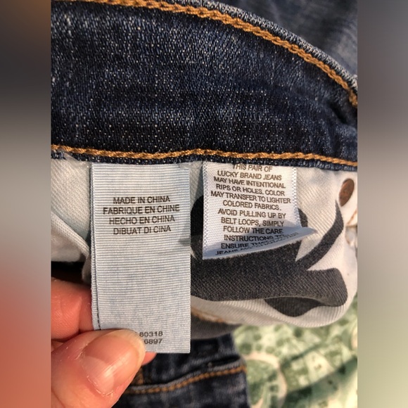 LUCKY BRAND SIENNA SLIM BOYFRIEND STRAIGHT LEG JEANS - Picture 10 of 10